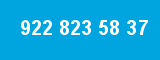 922 823 58 37